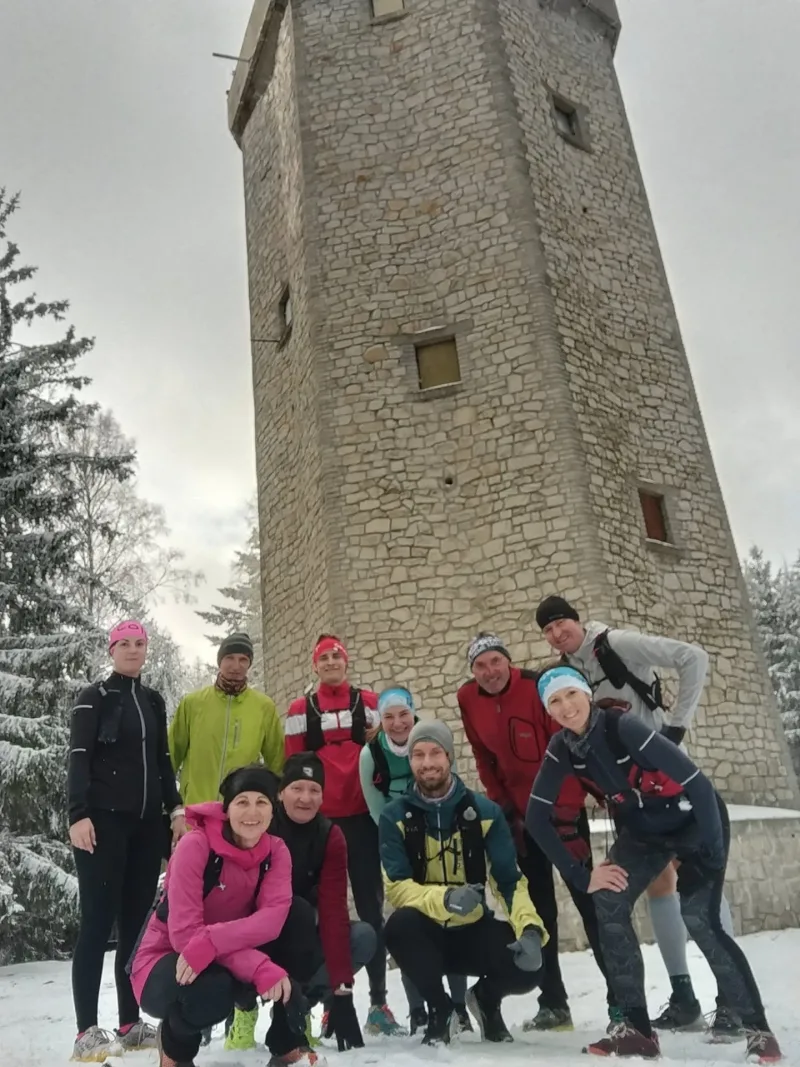 15. 12. 2024 Běhovýlet z Jinec na Studený vrch