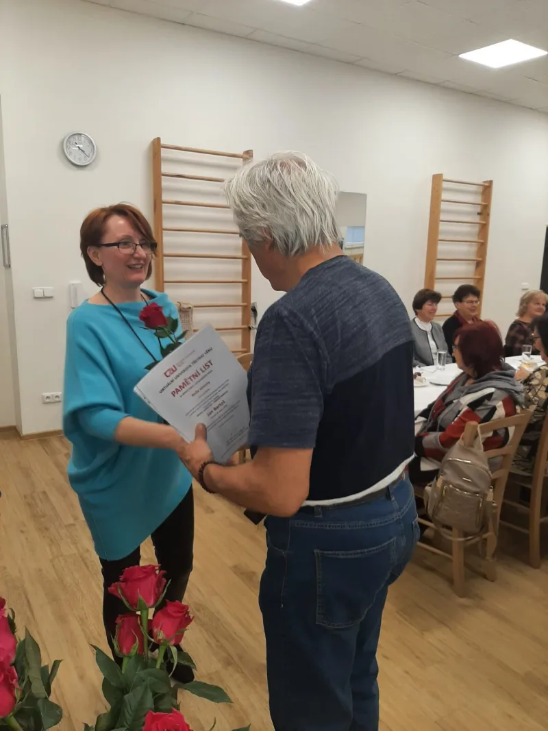 20. 1. 2025 Předávání osvědčení VU3V