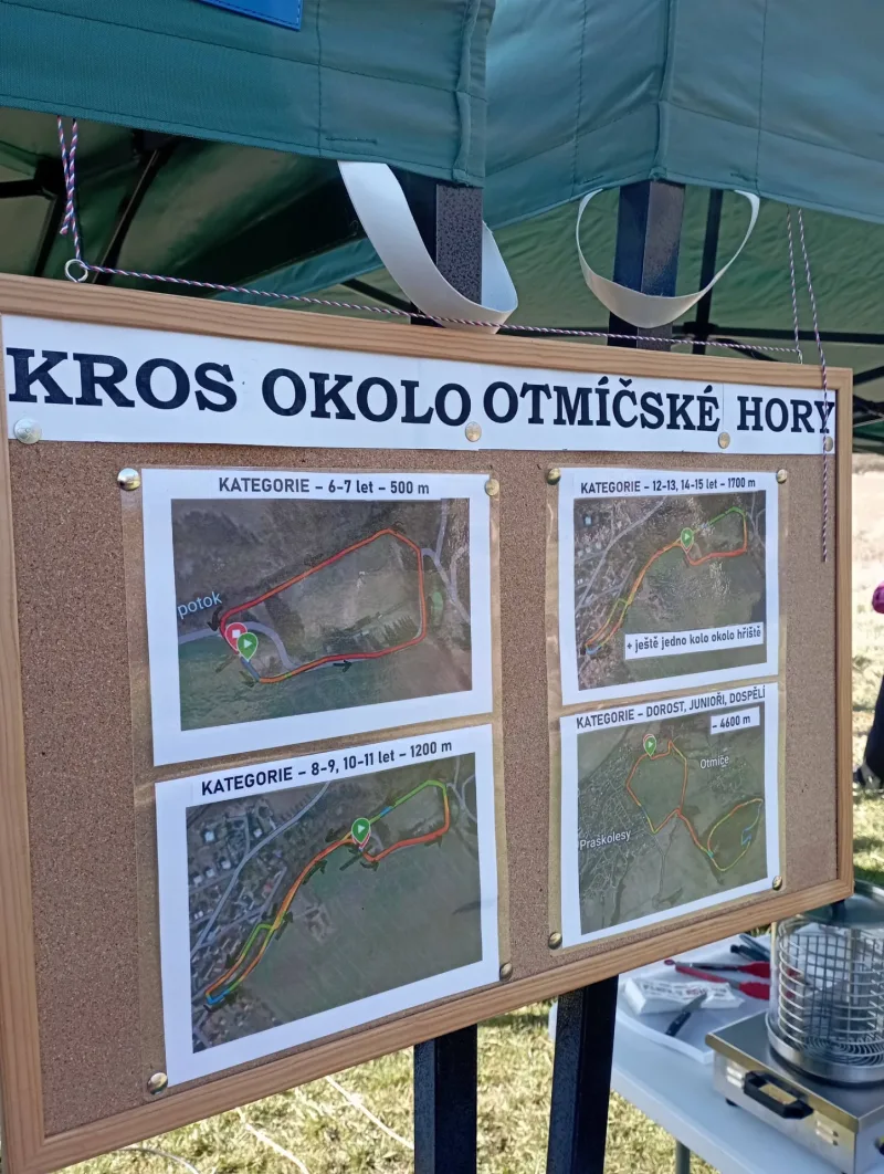 28 .3. 2026 4. ročník běhu KROS OKOLO OTMÍČSKÉ HORY