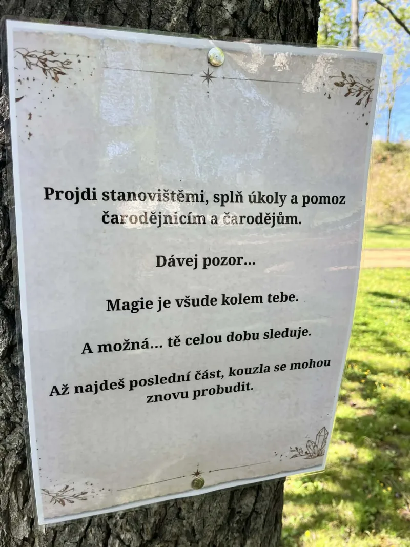 24. 4. 2026 Čarodky na zámku