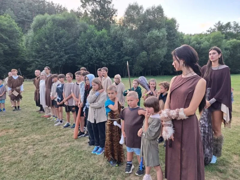 19. - 31. 7. 2. běh LT Zbirožský potok - První lidé