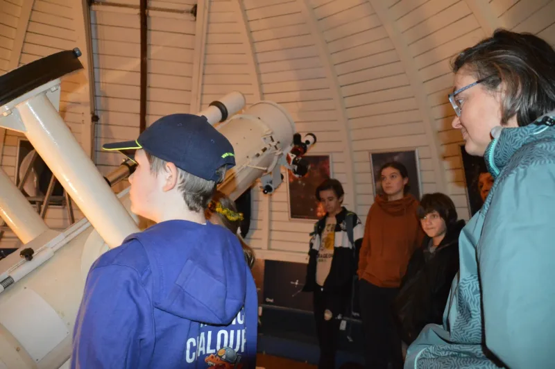 5. 4. 2024 Mladí historici na hvězdárně Žebrák