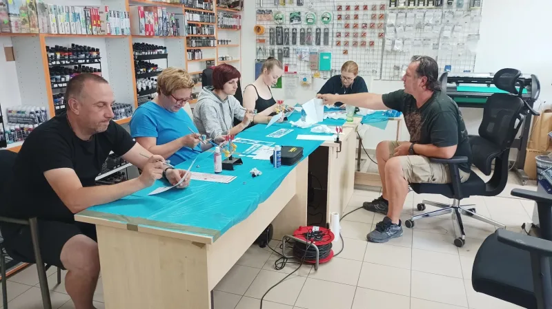 25. 5. 2024 školení Technika airbrush