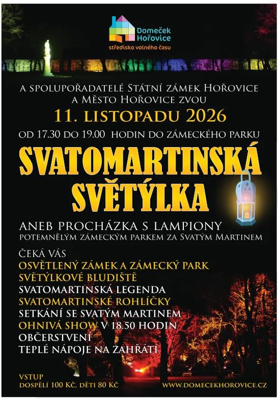 Svatomartinská světýlka 2026